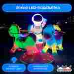 Детская качалка для парка «Полет на радуге» 1,4×1,4×1,4 м