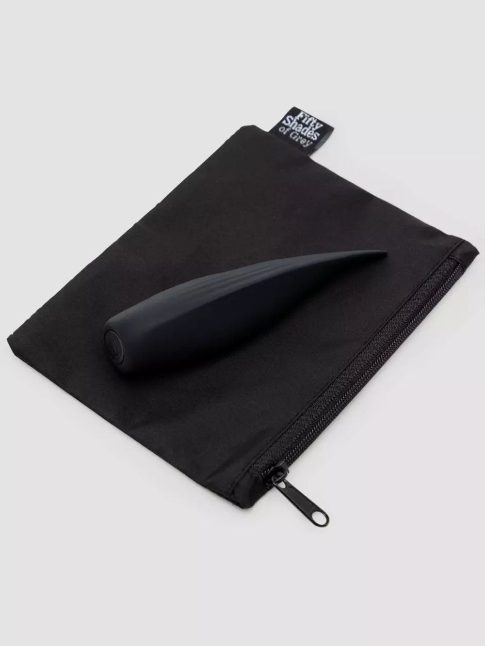 Черная вибропуля Sensation Rechargeable Flickering Tongue Vibrator (Цвет: черный)