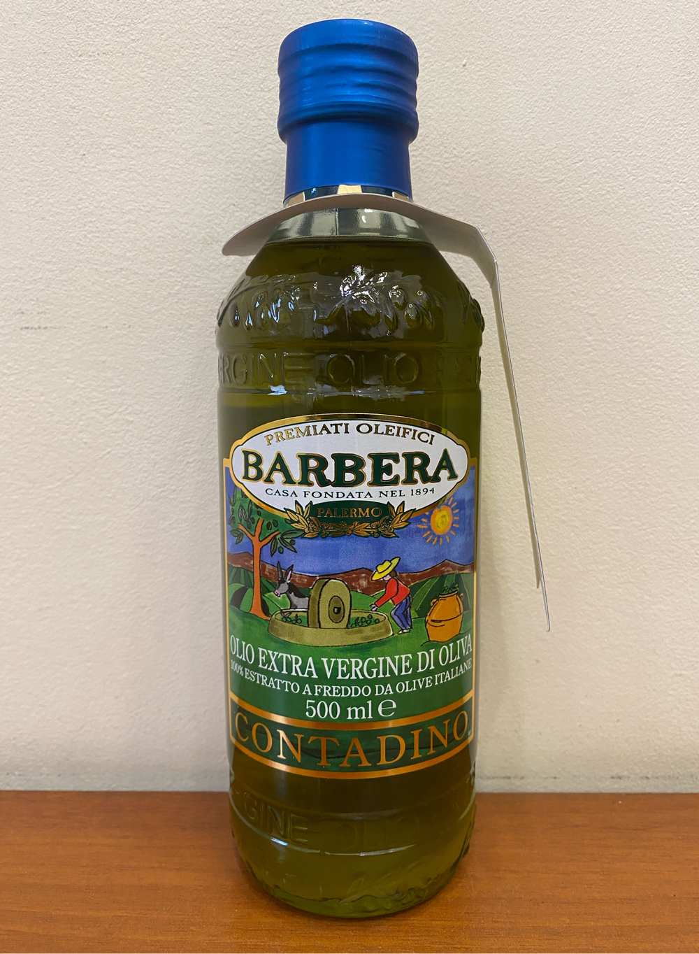 Оливковое масло BARBERA Novello Contadino, 500 мл, Италия, урожая 24/25