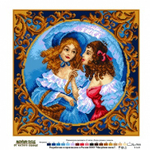 "Барышни"-0966 канва с рисунком