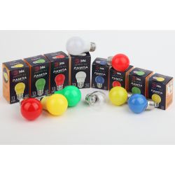 Лампа светодиодная ЭРА STD ERAGL45-E27 1Вт шар зеленый для белт-лайт Е27