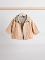 Комплект из трех предметов для малышей Next E63-363, Бежевый, Серый