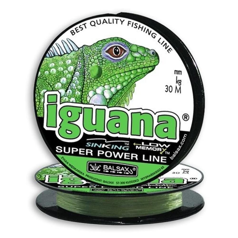 Полиэстровая леска рыболовная Iguana/ 0,12 мм 1 шт