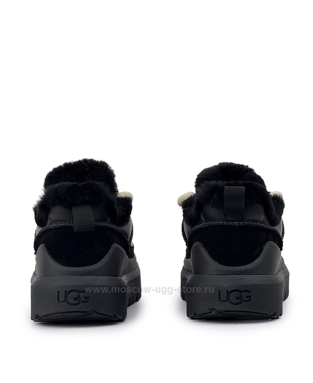 MENS HERITAGE UTILITY SNEAKER - Leather Black