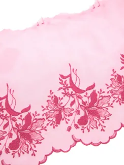 05-100 Вышивка на неэл. сетке 25 см, бордо