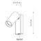 Спот Nowodvorski Fourty Wall Umbra Gray 11766