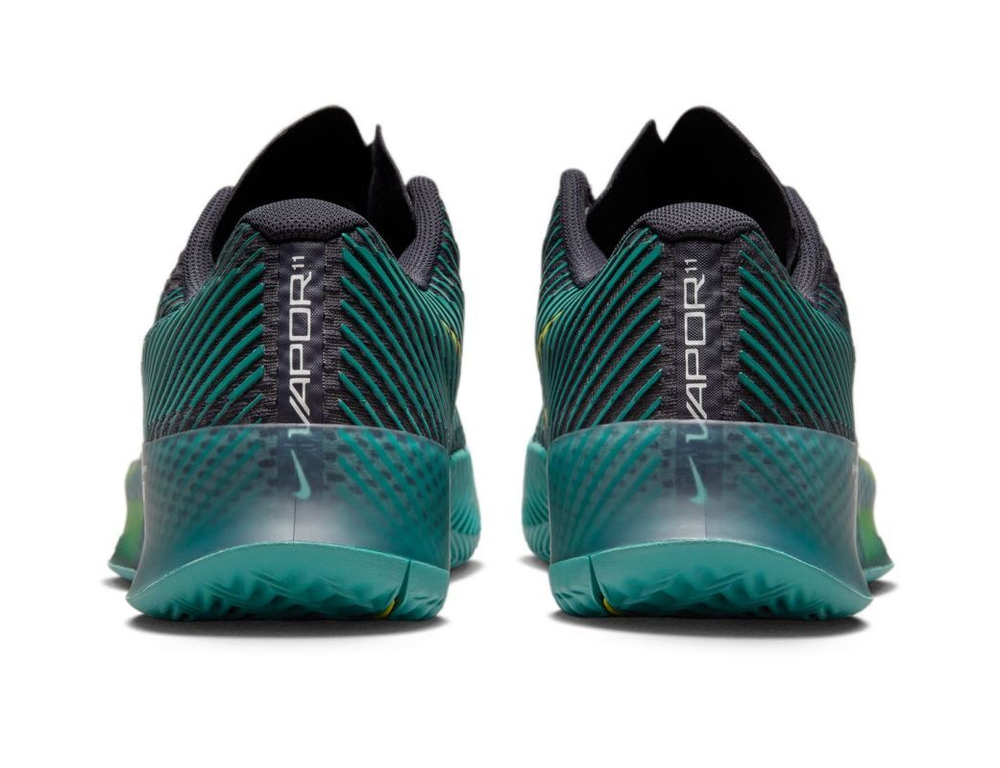 Мужские кроссовки теннисные Nike Zoom Vapor 11 Clay - gridiron/mineral teal/action green/bright cactus
