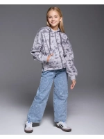 Худи для девочки на молнии в школу