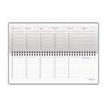 Планинг недатированный Альт 305*130 мм 64 л. бумвинил зеленый