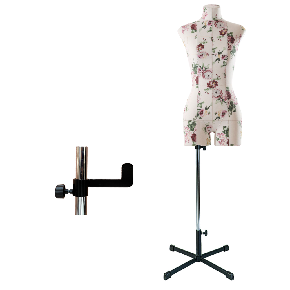 Манекен портновский Моника, комплект Стандарт, тип фигуры Прямоугольник, размер 44, цветной, в комплекте подставка «Звезда»