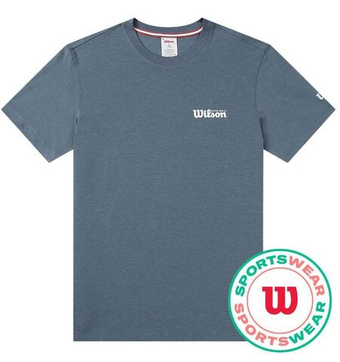 Мужская теннисная футболка Wilson Easy Street - небесный