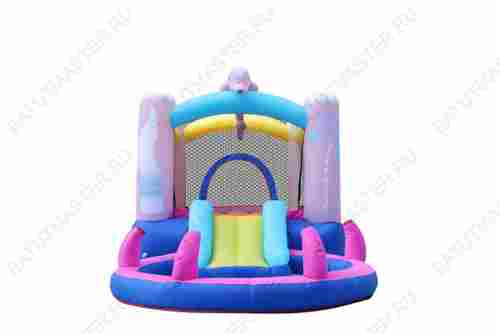 Батут детский для дома "В объятиях дельфина " 3,8*2*1,8 м