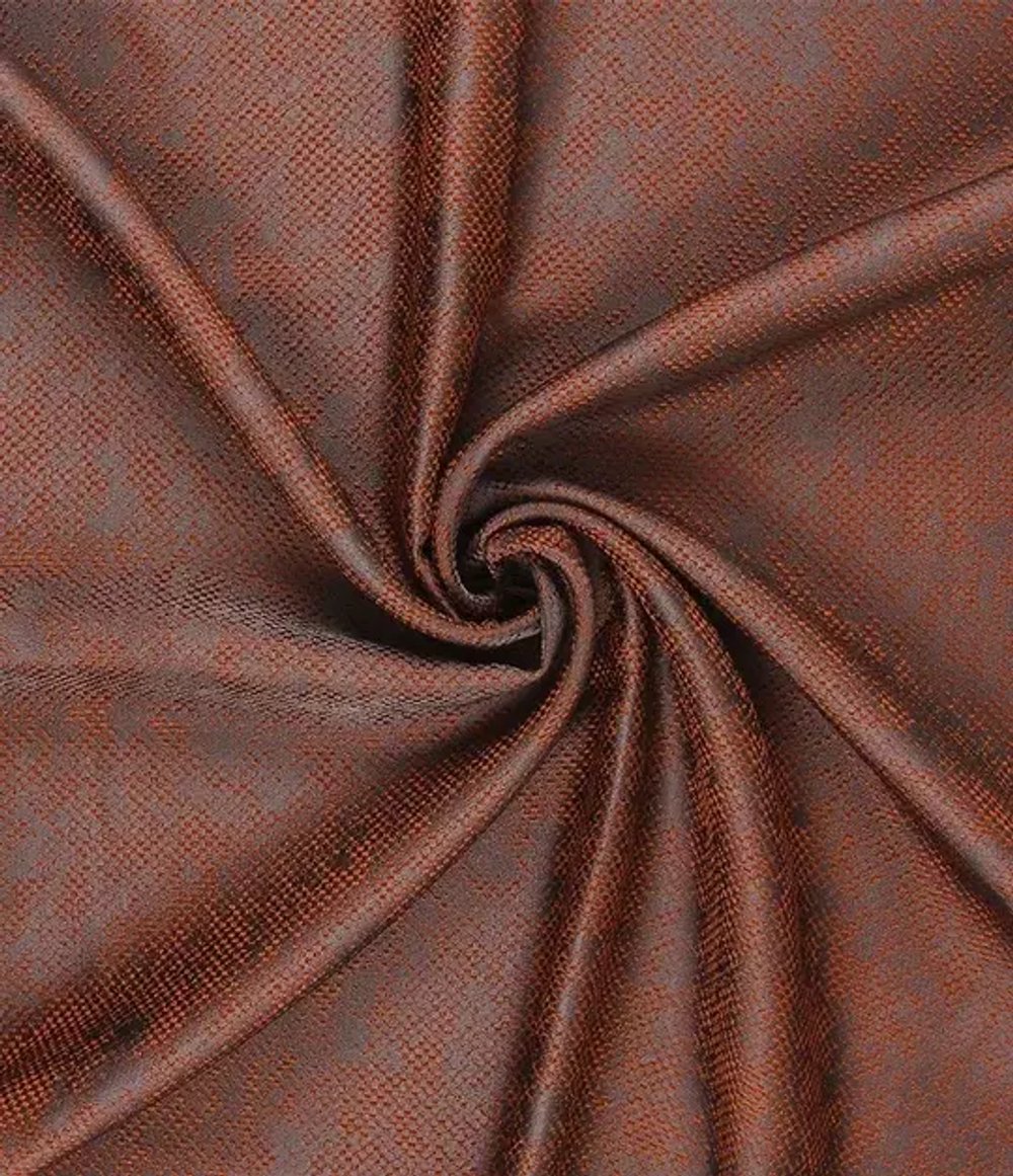 Ткань "Матрица" терракот