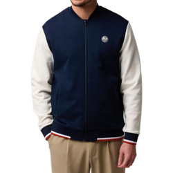 Мужская теннисная кофта Roland Garros Teddy Heritage - navy blue