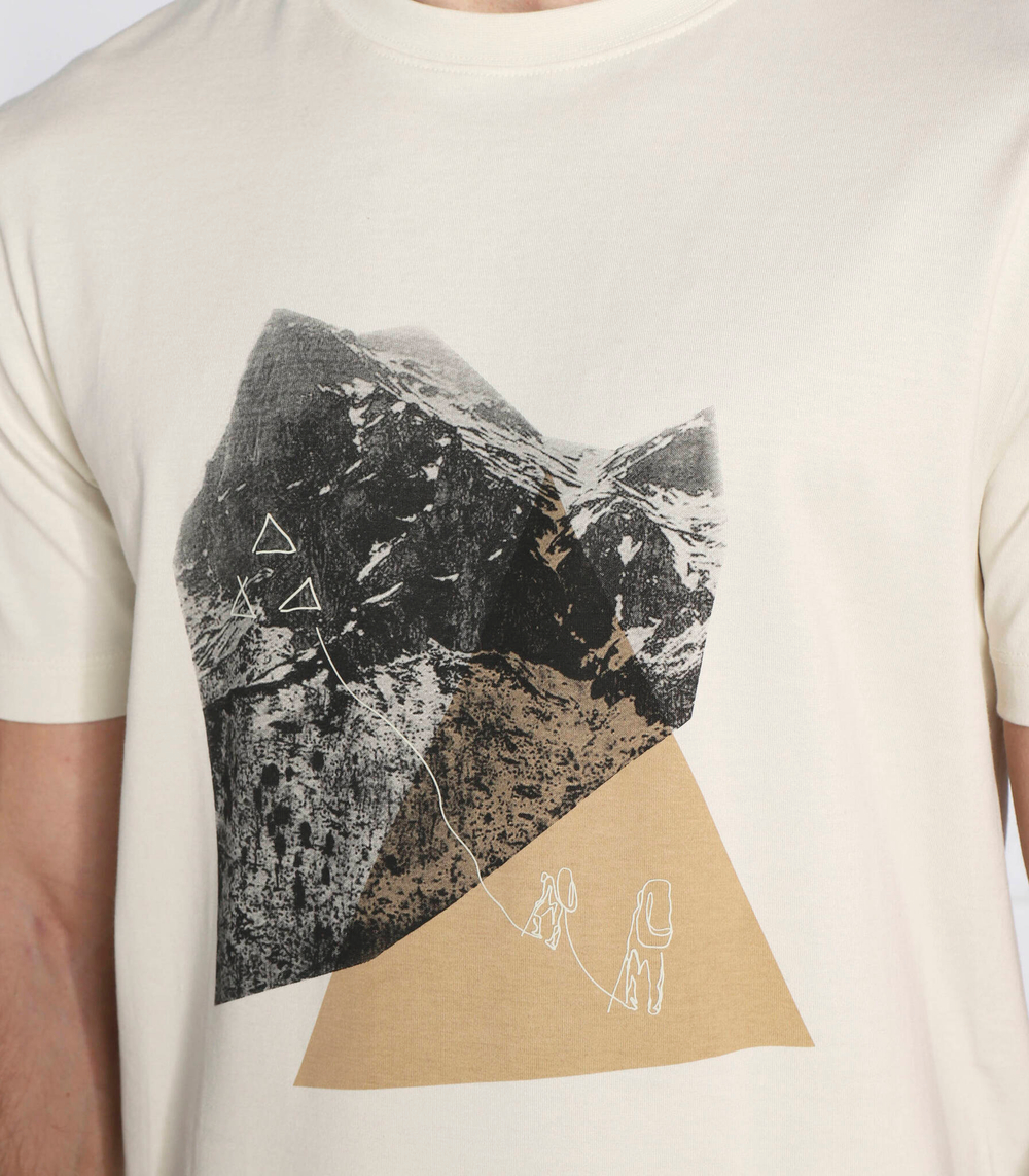 футболка tiburt 324 BOSS BLACK - бежевый(50479247)