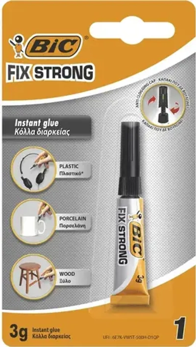 Супер клей BIC Fix Strong 3 гр