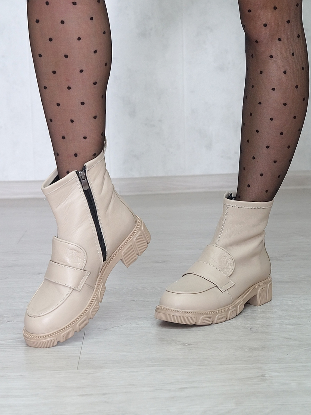 Полусапожки женские зимние