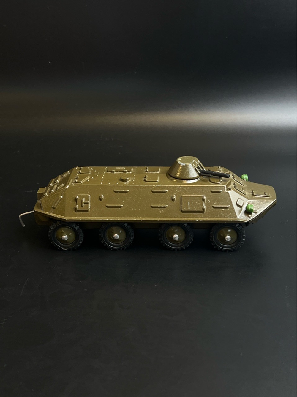 Бронетранспортер "БТР 60 ПБ" (масштаб 1:43) , металл, пластик, СССР, 1970-1990 гг.
