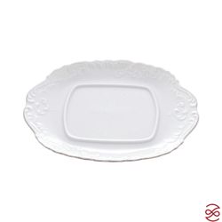 Масленка Repast Rococo с платин.полос.