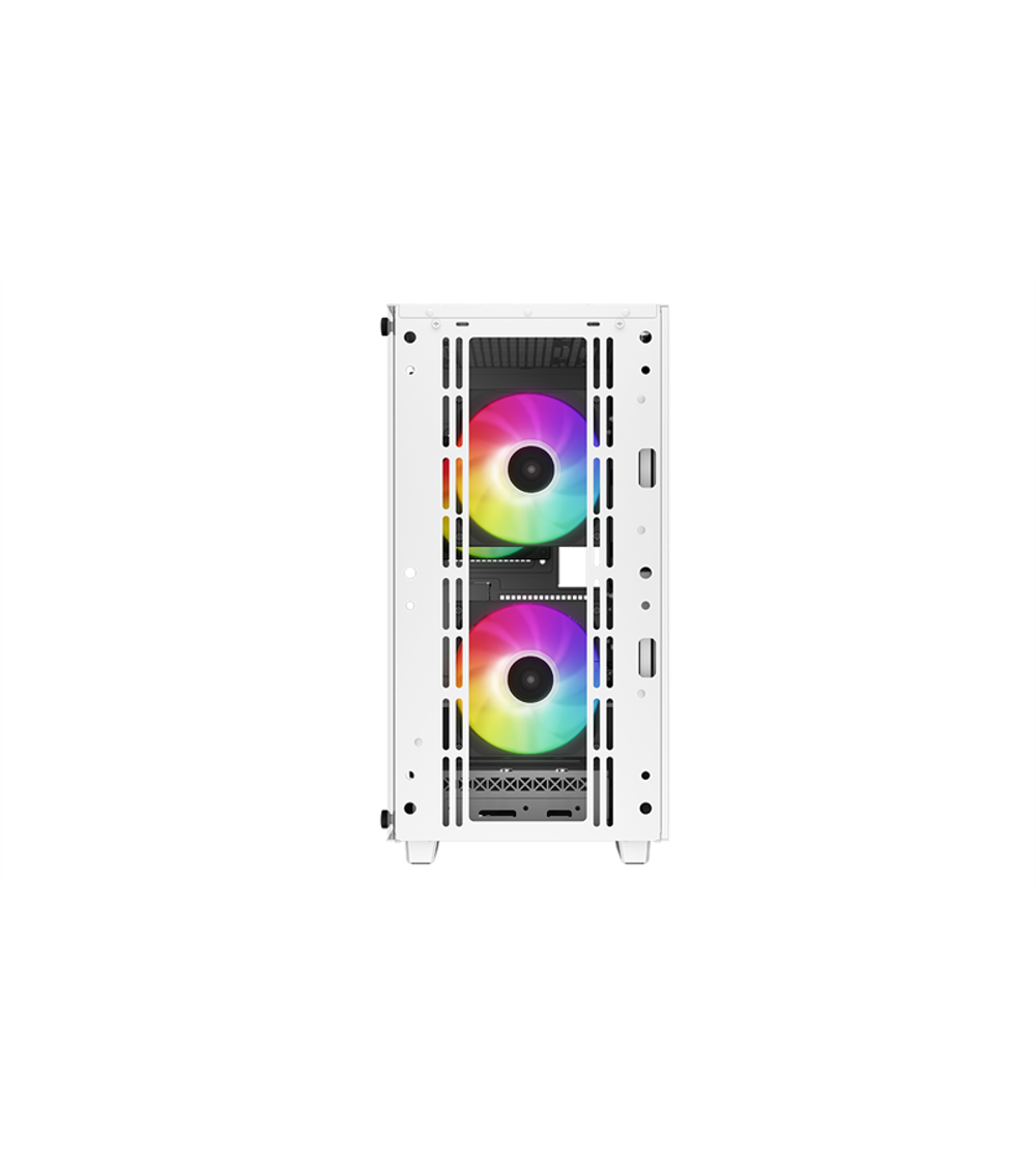 Deepcool CC360 WH ARGB без БП, боковое окно (закаленное стекло), белый, mATX