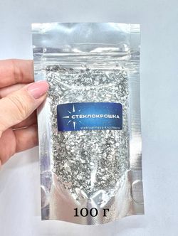 Стеклянная крошка Зеркальная всесторонняя 1