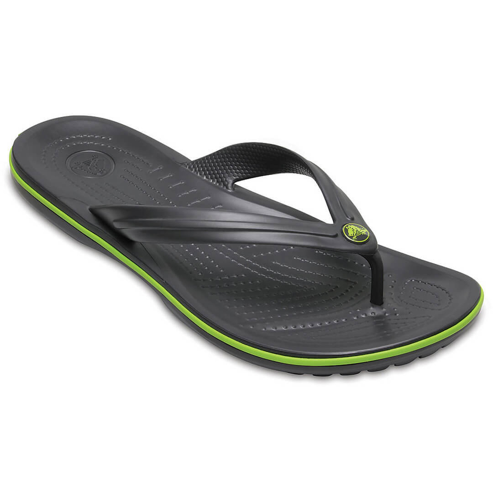 Шлепанцы Crocs Crocband Flip Темно-серые