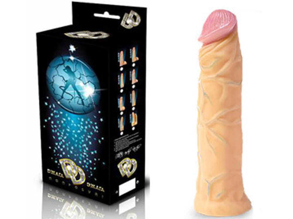 Насадка- фаллоимитатор для трусиков с плугом Харнесс