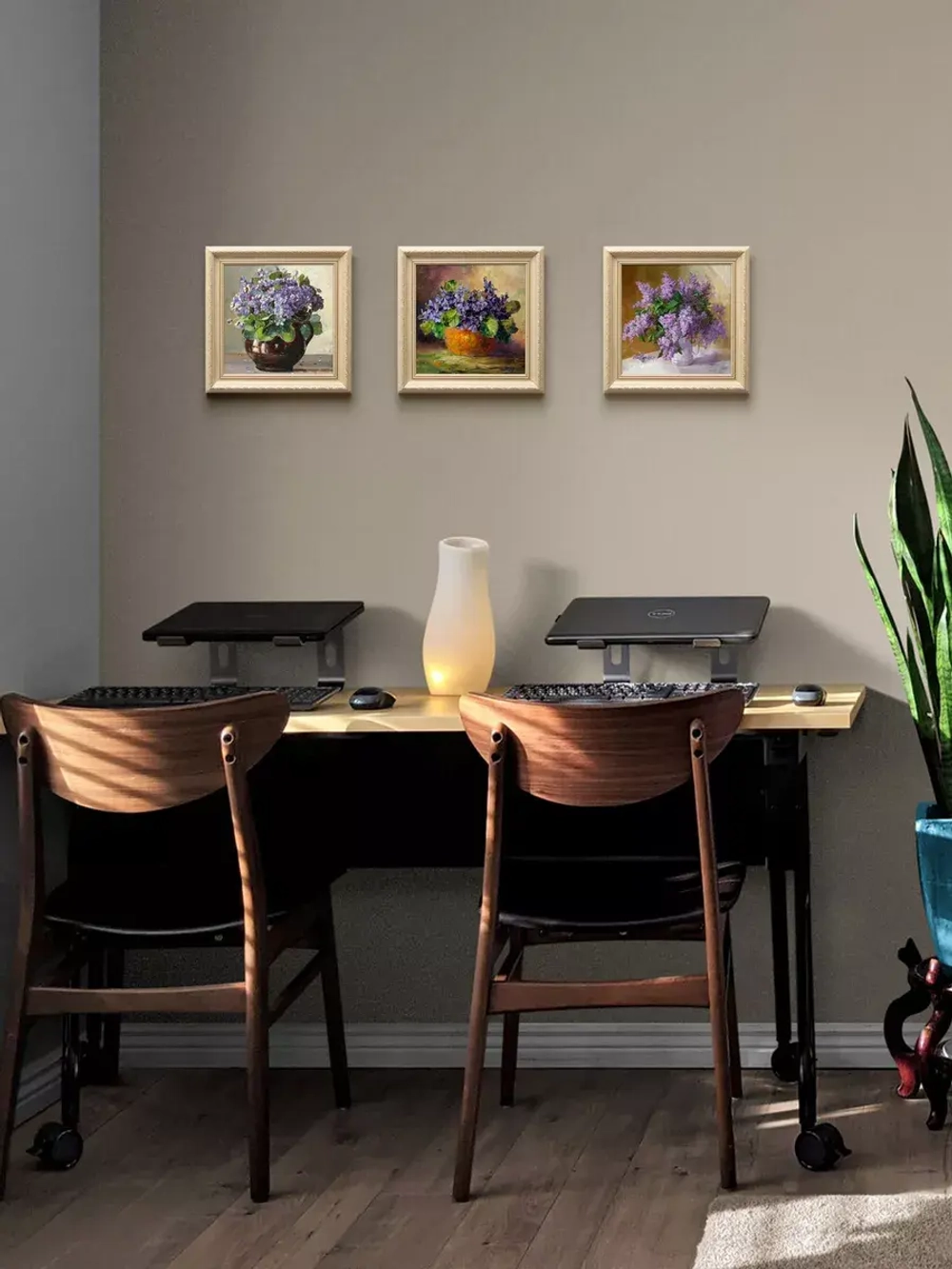 Картина на стену интерьерная на холсте 25*25 см