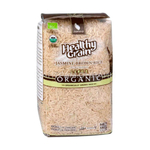 Рис Жасминовый коричневый органический Sawat-D Healthy Grain 1 кг (вакуумная упаковка)