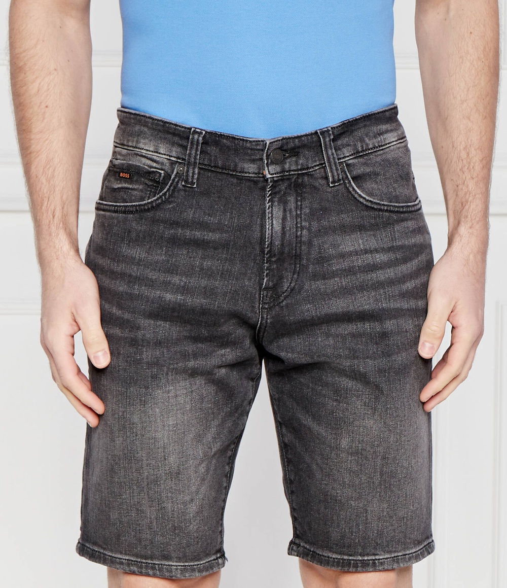 Джинсовые шорты Re.Maine BOSS ORANGE - графитовый(50513498)