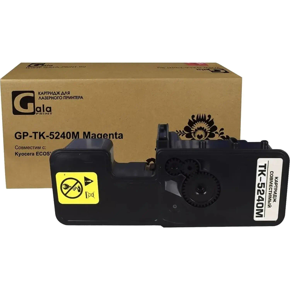 Тонер-картридж Galaprint TK-5240M пурп. для Kyocera M5526