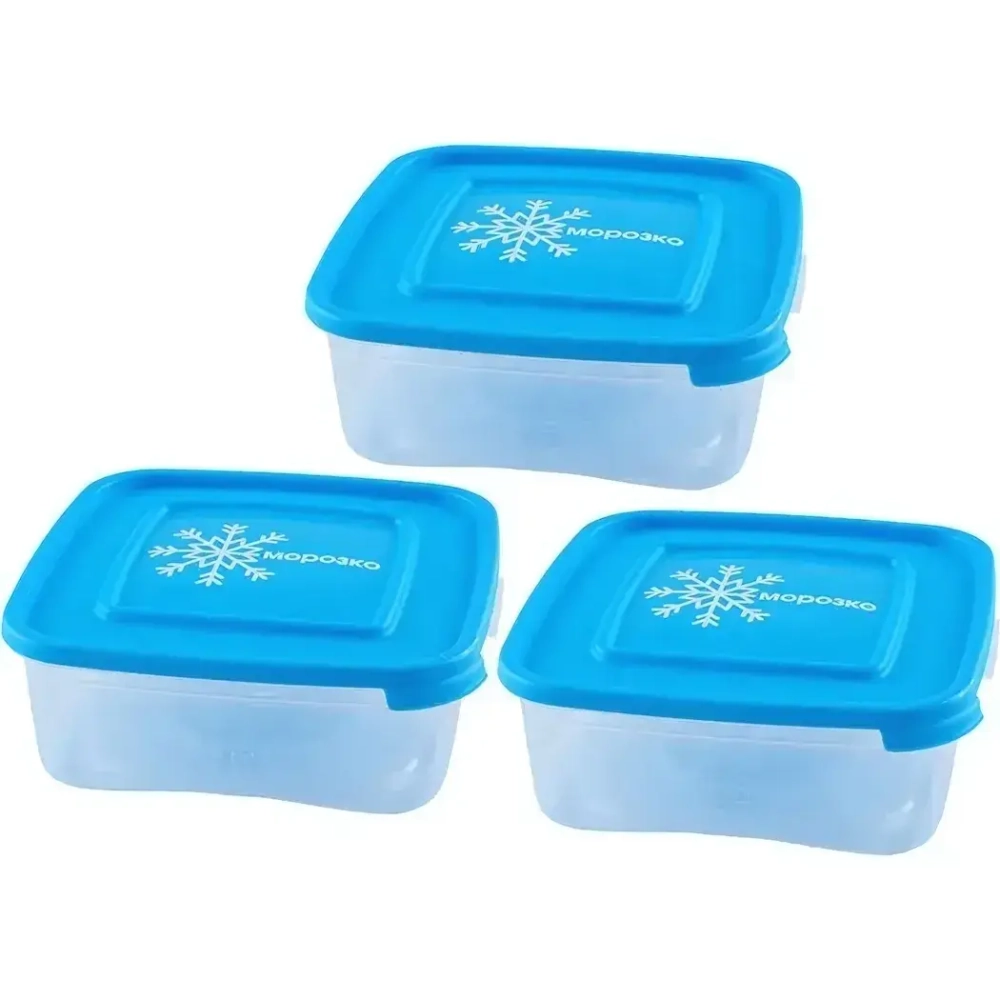 Комплект контейнеров для замораживания продуктов 0,7л.Морозко