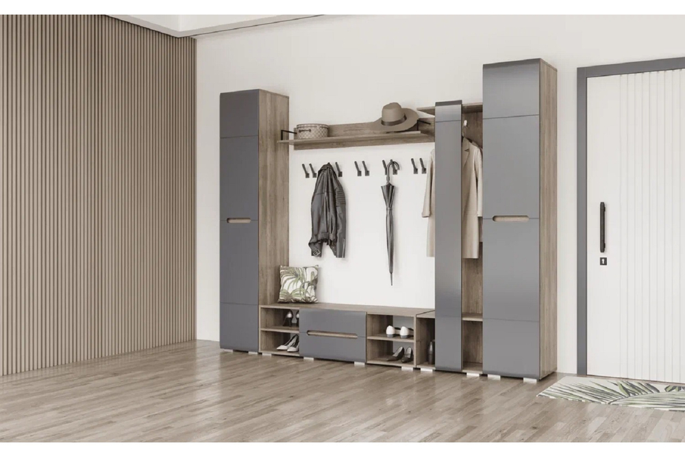 Вешалка Наоми ВШ-02, графит