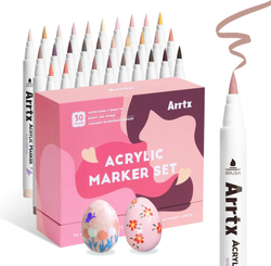 Arrtx акриловые маркеры, 30 шт, Peau 30C