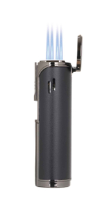 Зажигалка Honest, пятиструйное пламя, оружейная сталь, 465-Gunmetal