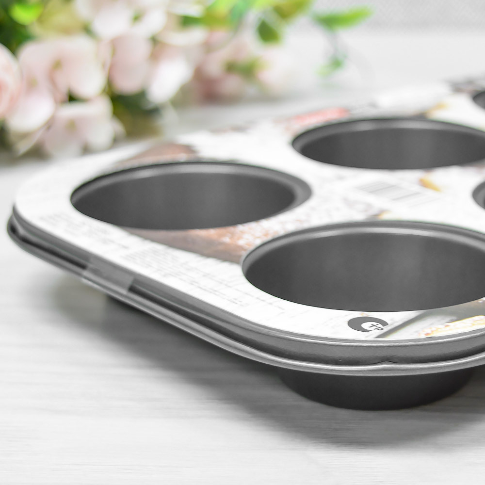 Форма для выпечки 26,5*18,5*2,7см 6 ячеек, BZ-C0269