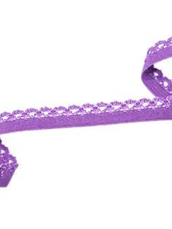 Сирень Резинка ажурная арт.007, 11 мм Турция