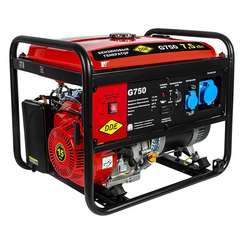 DDE G750 бензиновый генератор 917-453