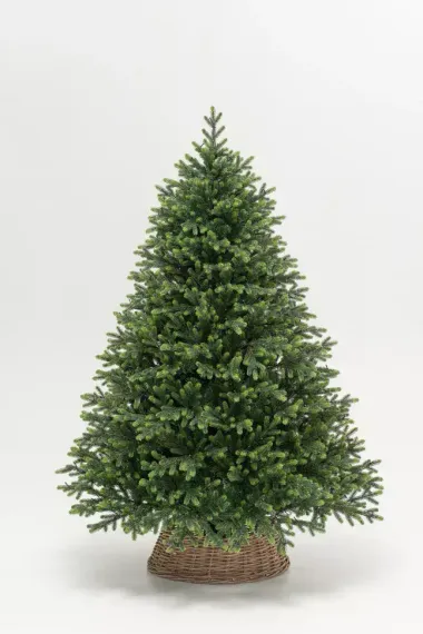 Искусственная елка Венецианская 150 см., 232 мульти/теплых белых Led ламп (2в1), Литая хвоя+ПВХ, ЕлкиТорг (175150)