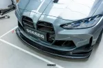 Карбоновая губа переднего бампера GT4 Style для BMW M3 G80/G81 2020+ / M4 G82/G83 2021+ БМВ