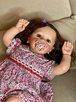 Кукла Реборн мягконабивная 60см в пакете (FA-250)