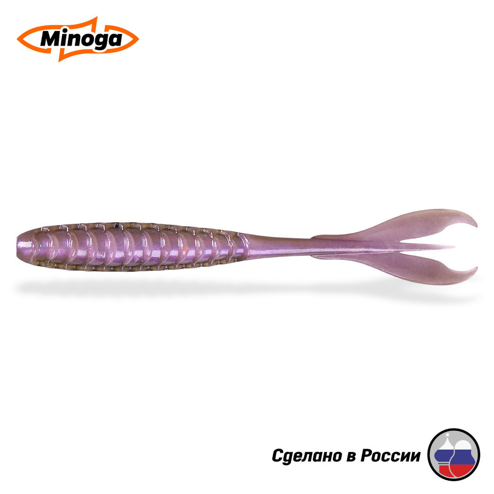 Силиконовая приманка "Minoga" PULSAR 4,0"(6шт) 100мм, 2,9гр, цвет 111