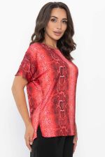 Блуза Морган (красная) Б14033-16М LT Collection