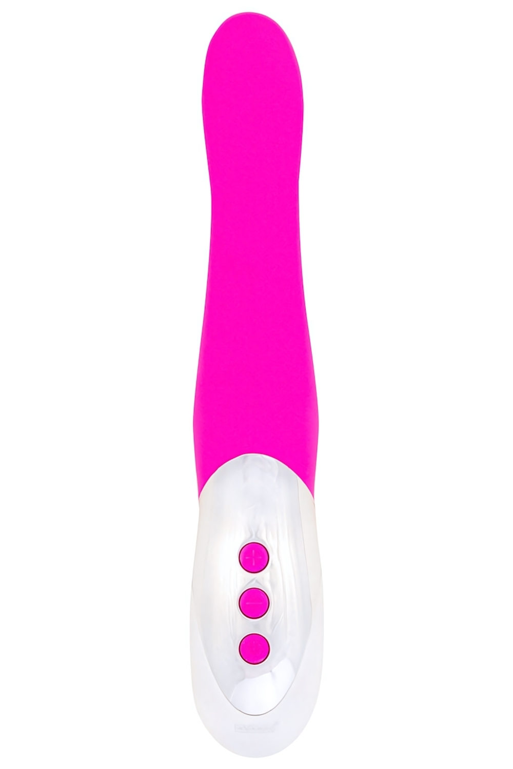 Лиловый пульсирующий массажер - 26 см. (Цвет: лиловый)