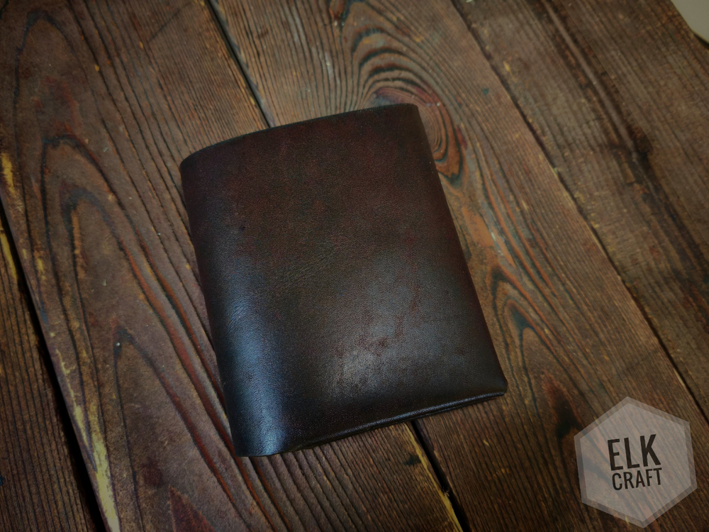 Бумажник Ichimai . Темный коньяк