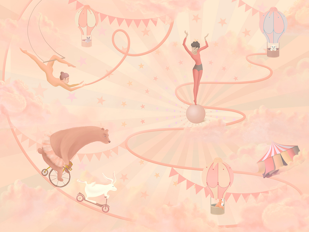 Дизайнерские обои Wall Street Fly Dream