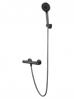 Смеситель для душа с термостатом WONZON & WOGHAND INN 5, Темный графит (WW-B2005-A-BGG)