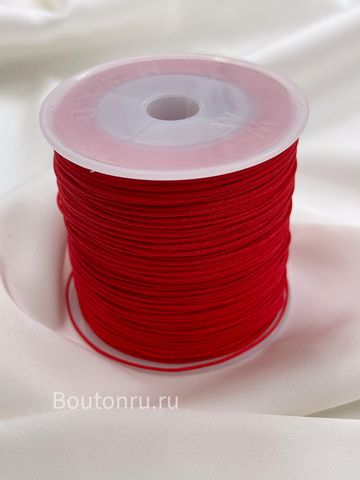 Нейлоновый шнур красный 0,8 мм