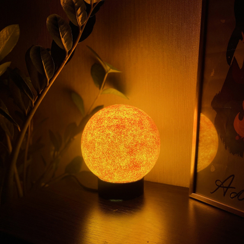 Светильник - Солнце (15 см)
