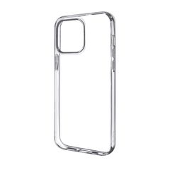 Силиконовый чехол TPU Clear case (толщина 1.2 мм) для iPhone 15 Pro Max (Прозрачный)